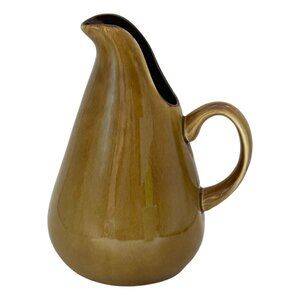 Russell Wright Pitcher Jug Pottery Oneida Brown Tones 11 inch Ceramic